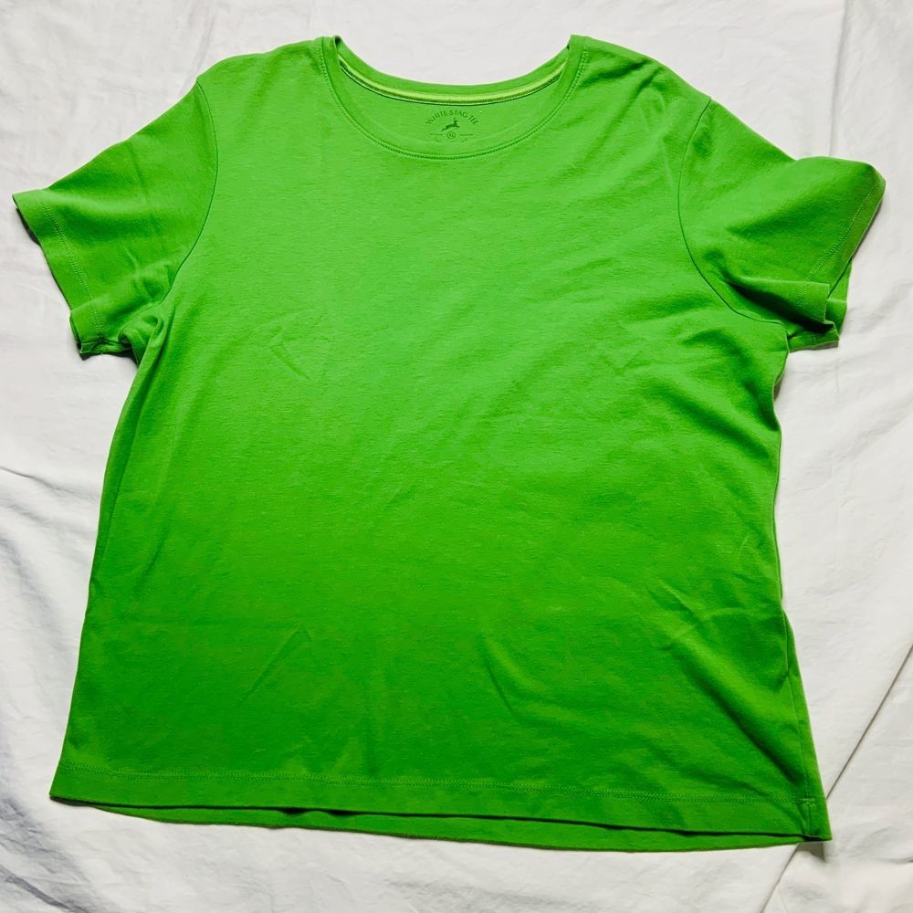 White Stag Tee Mens Green Short Sleeve T Shirt